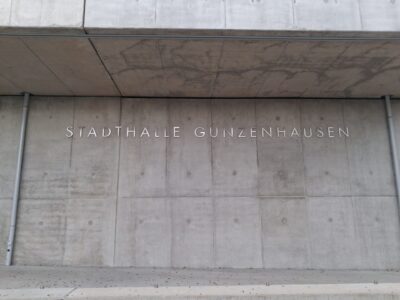 Ausenfasade Stadthalle Gunzengausen